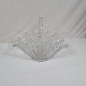 Vintage L.E Fern Leaf Basket